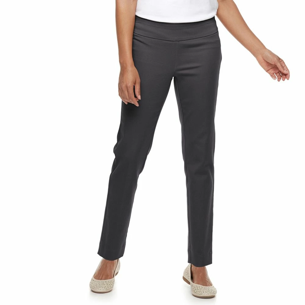 Petite Croft & Barrow® Effortless Stretch Pants - Image 3