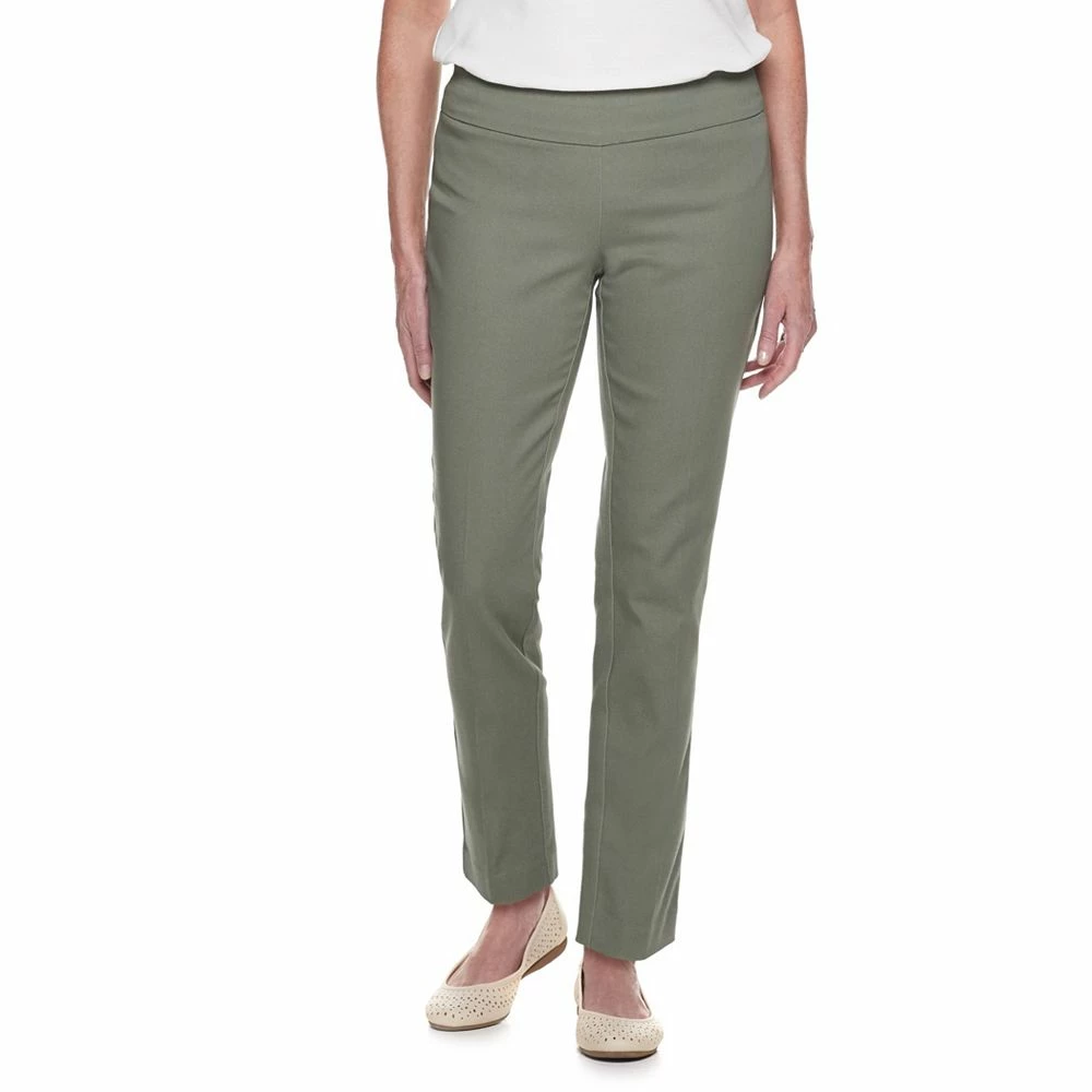 Petite Croft & Barrow® Effortless Stretch Pants - Image 17