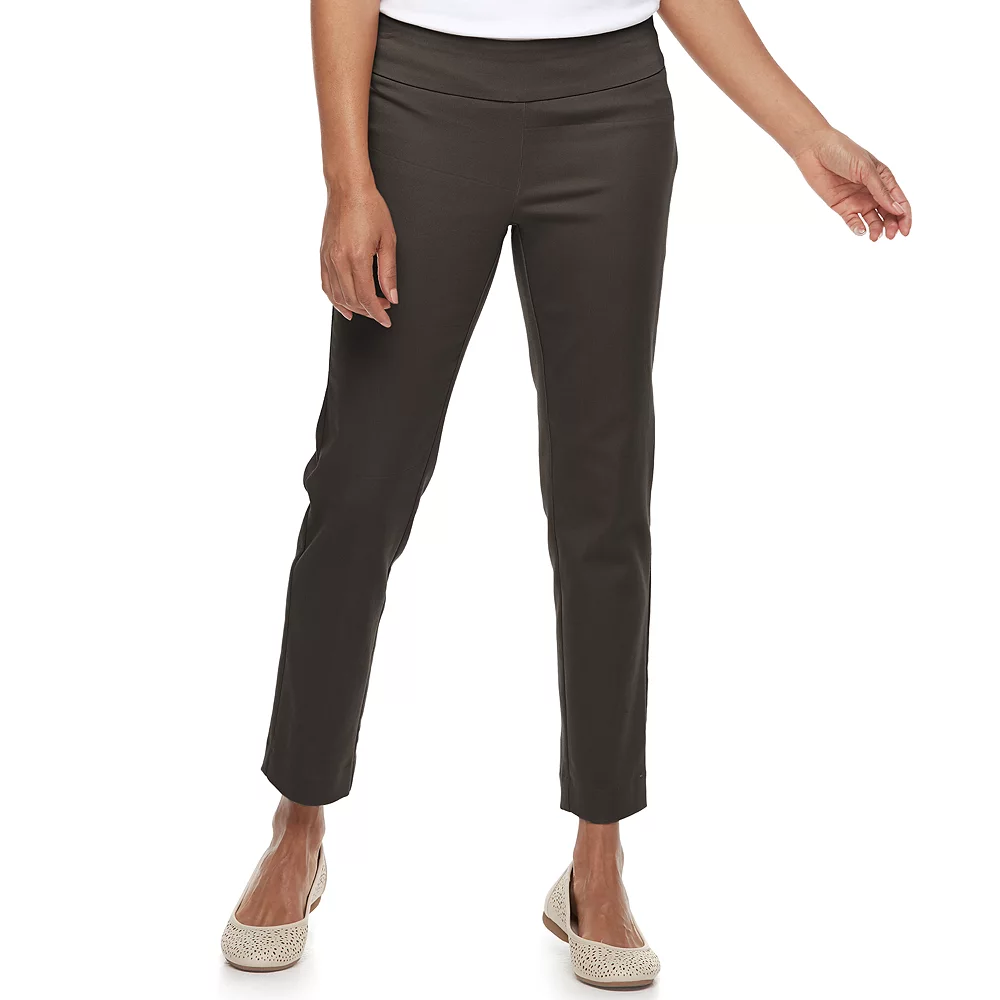 Petite Croft & Barrow® Effortless Stretch Pants - Image 20