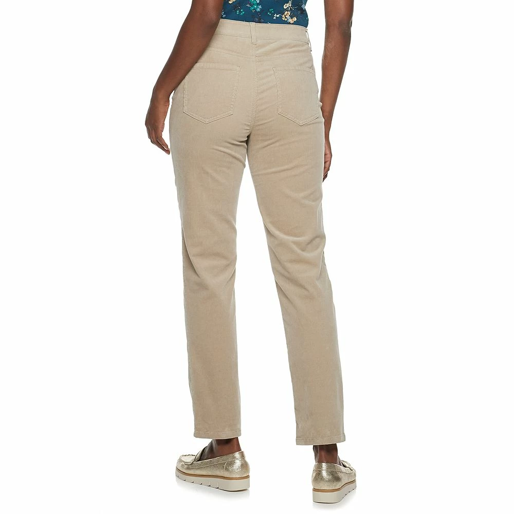 Women's Croft & Barrow® Straight-Leg Corduroy Pants - Image 20