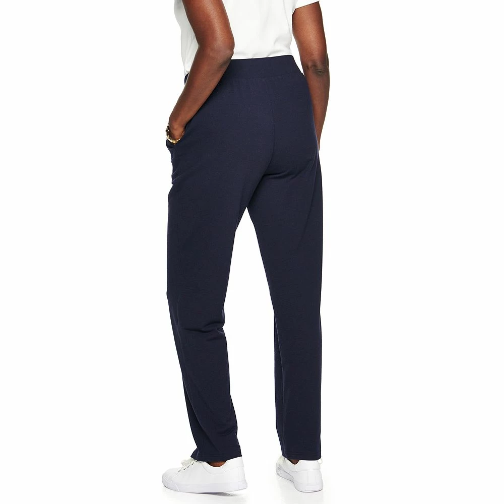 Women's Croft & Barrow® Easy Knit Straight-Leg Pants - Image 10