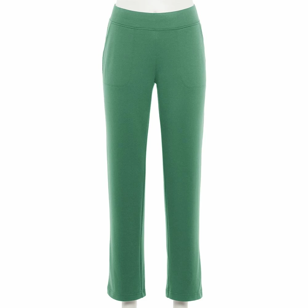 Women's Croft & Barrow® Easy Knit Straight-Leg Pants - Image 8