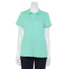 Women's Croft & Barrow® Essential Extra-Soft Polo Shirt