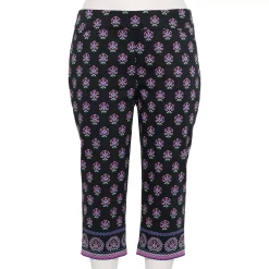 Plus Size Croft & Barrow® Effortless Stretch Capri Pants