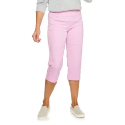 Petite Croft & Barrow® Effortless Stretch Capri Pants