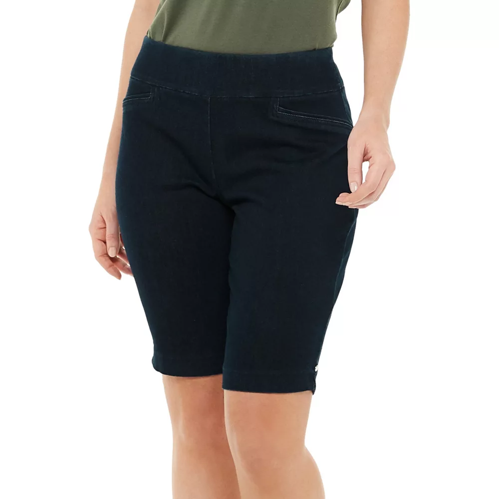 Petite Croft & Barrow® Effortless Stretch Bermuda Shorts - Image 3
