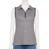 Petite Croft & Barrow® Classic Comfort Collection Sleeveless Polo
