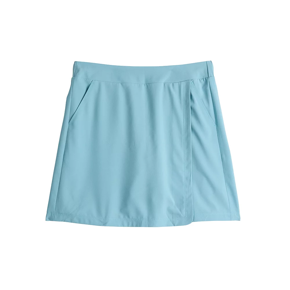 Women's Croft & Barrow® Classic Comfort Collection Faux Wrap Skort - Image 5