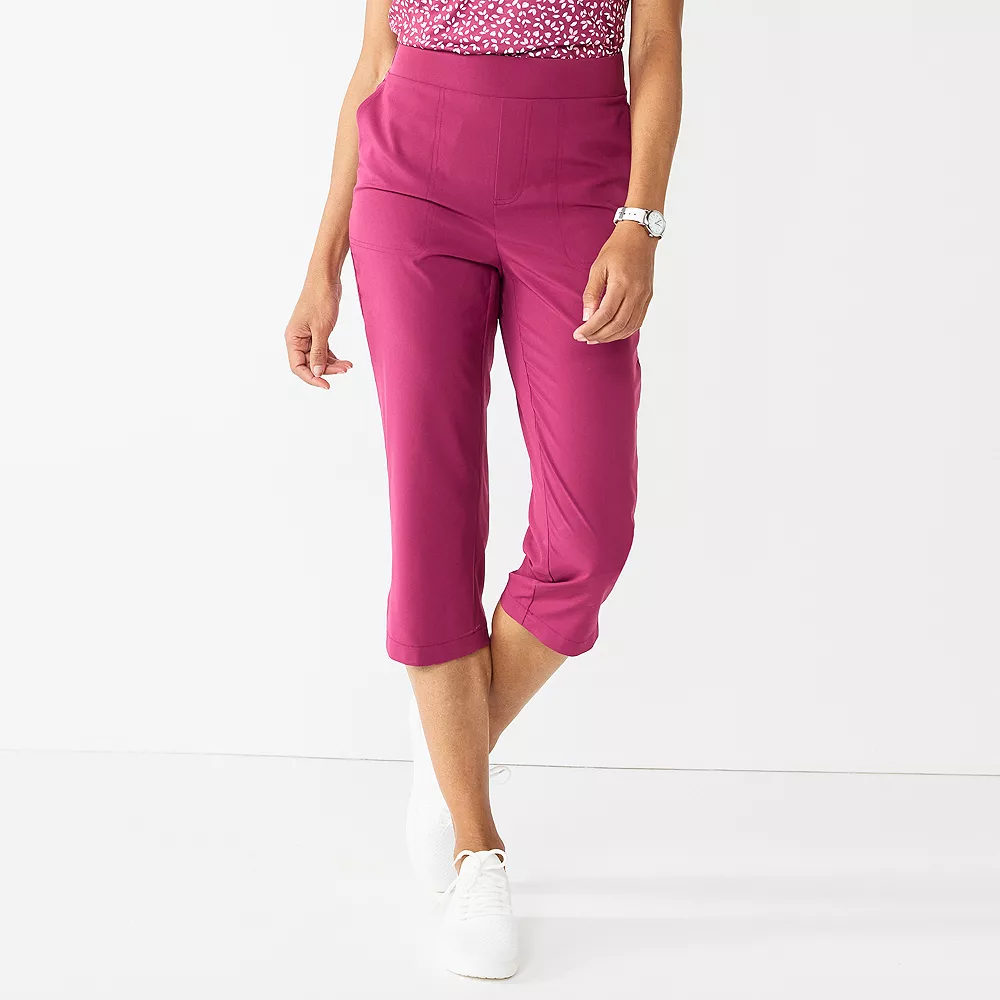 Women's Croft & Barrow® Classic Comfort Collection Capri Pants - Image 2