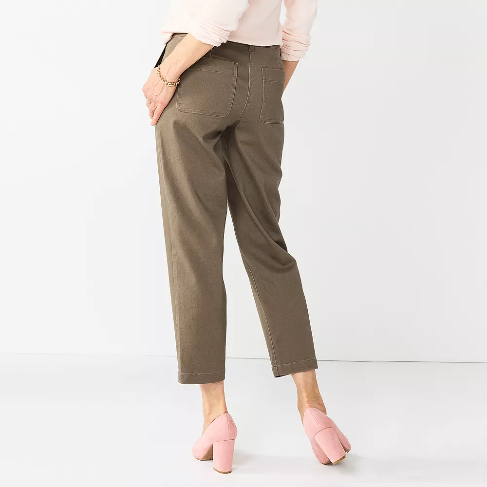 Women's Croft & Barrow® Utility Ankle Pants - Image 5