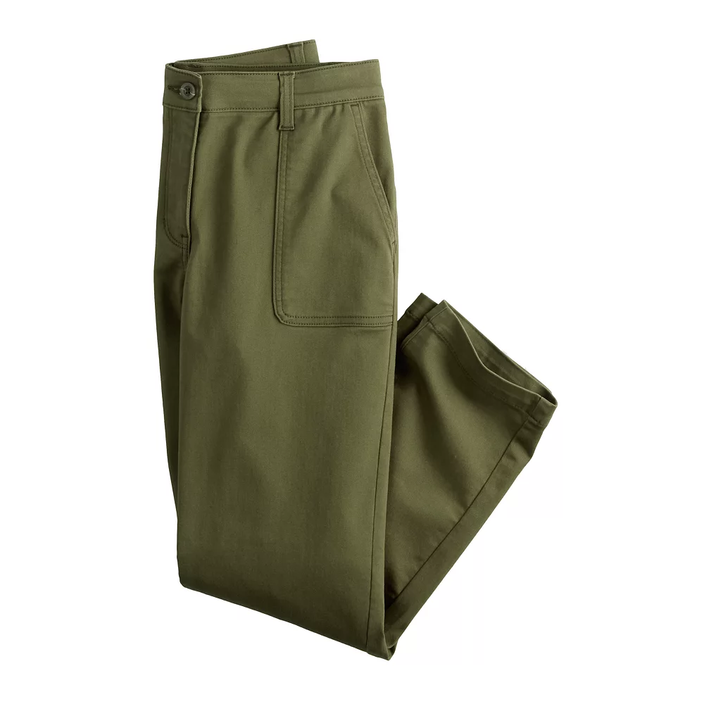 Women's Croft & Barrow® Utility Ankle Pants - Image 6