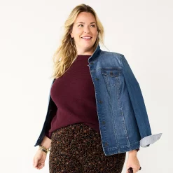 Plus Size Croft & Barrow® Boatneck Pullover Sweater