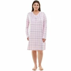 Plus Size Croft & Barrow® Whisperluxe Long Sleeve Sleepshirt