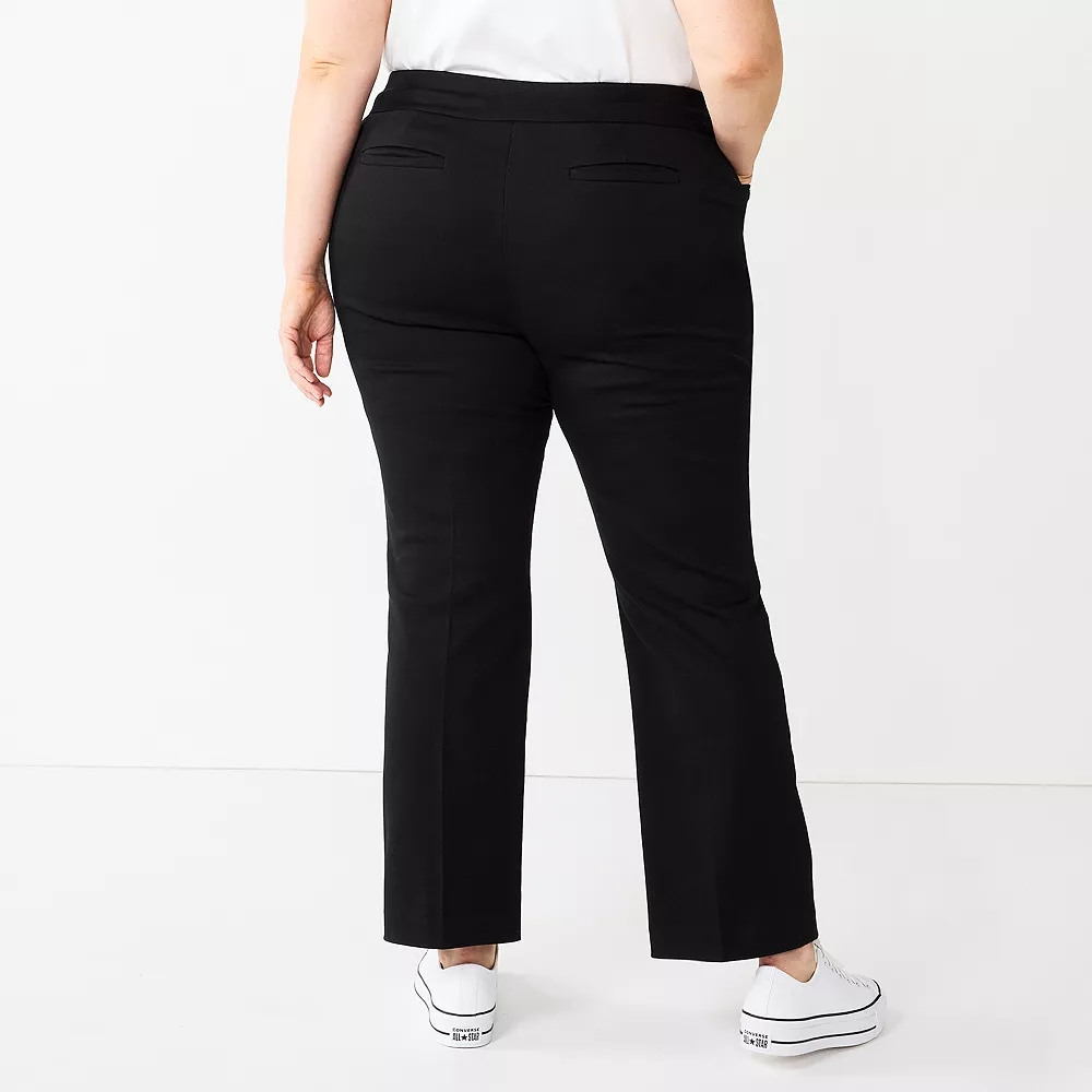 Plus Size Croft & Barrow® Effortless Stretch Bootcut Pants - Image 8