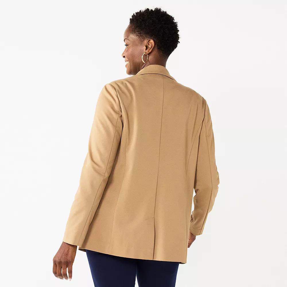 Women's Croft & Barrow® Comfort Stretch Blazer - Image 5