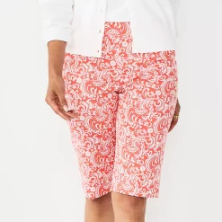 Women's Croft & Barrow® Effortless Stretch Skimmer Shorts